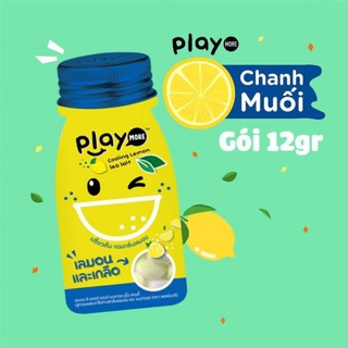 Kẹo play more gói lẻ 12gram vị chanh muối