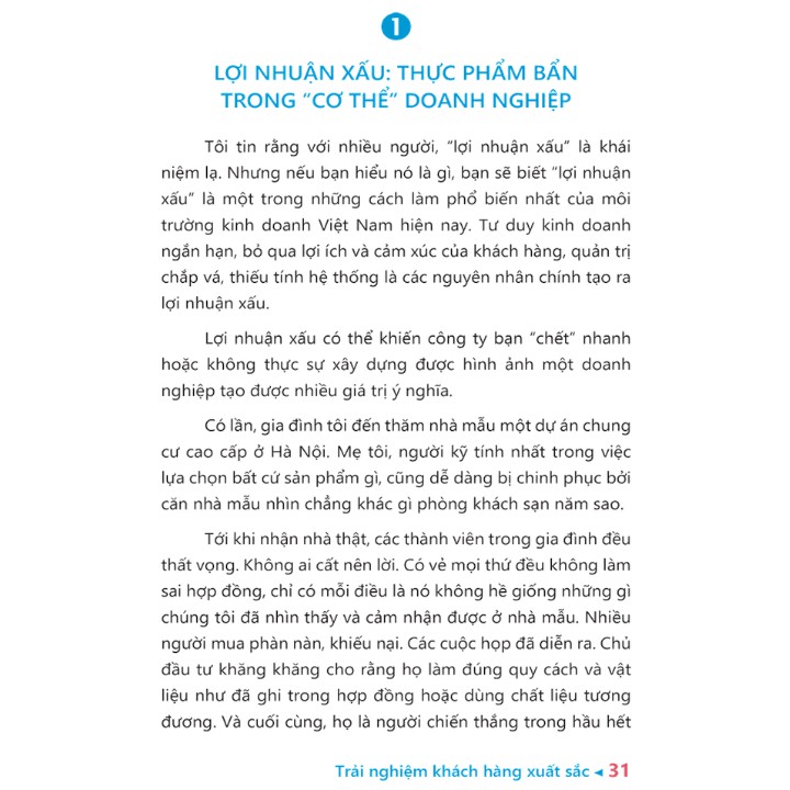 Sách - Trải Nghiệm Khách Hàng Xuất Sắc