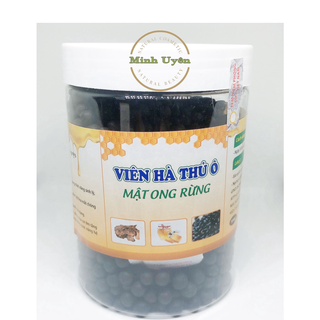 Viên uống hà thủ ô đỏ mật ong rừng đỗ đen hộp 500g bổ máu đẹp da cải thiện tóc bạc sớm