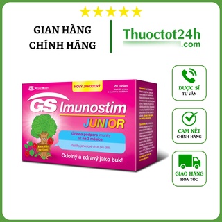 Viên ngậm GS Imunostim Junior - Hỗ Trợ Tăng Cường Hệ Miễn Dịch Cho Bé Khỏe Mạnh