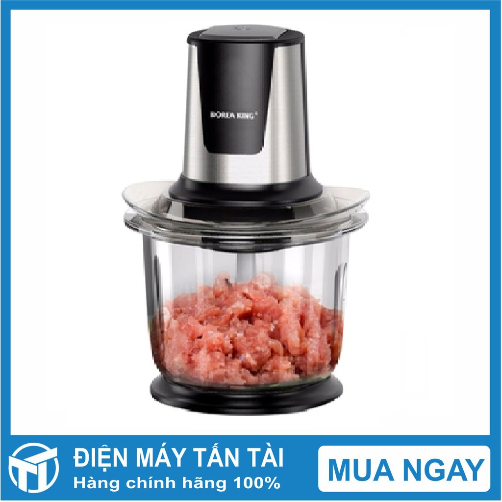 Máy xay thịt Korea King KMC 9066G Công suất 450W xay thịt nhuyễn nhanh chóng Dung tích 1.5 lít chứa được nhiều thực phẩm