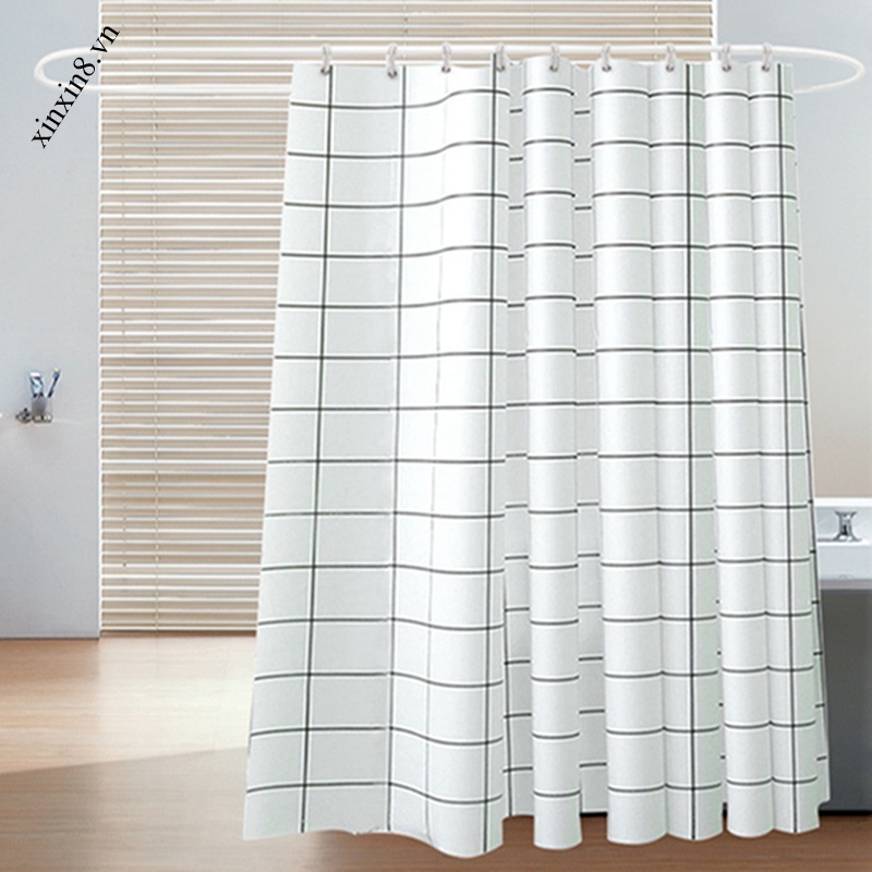 Rèm Cửa Nhà Tắm Chống Thấm Nước In Họa Tiết Hiện Đại
