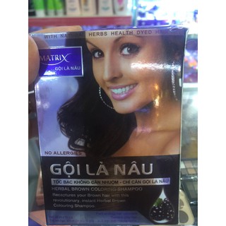 Dầu gội là Nâu Maxtrix