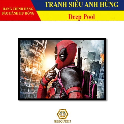 [MS1-25] Tranh Siêu Anh Hùng Deepool