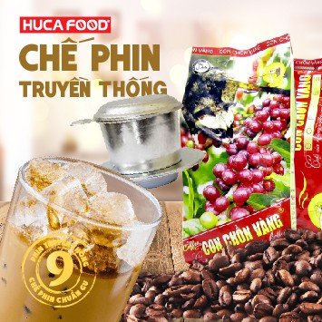 Cà Phê Rang Xay Pha Phin Truyền Thống Số 9 - Con Chồn Vàng - Túi 500Gr