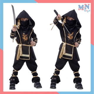 Bộ đồ hóa trang Ninja Rồng Naruto B-0100 cho bé trai chơi Halloween (Tặng kèm kiếm)