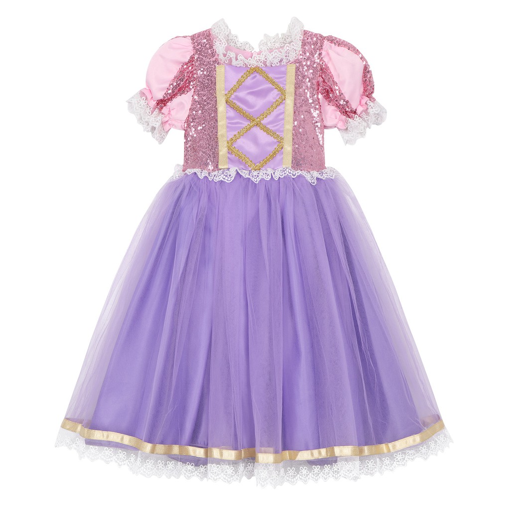 Girl Princess Dress Costume Set Christmas Halloween Party Costume Birthday Gift