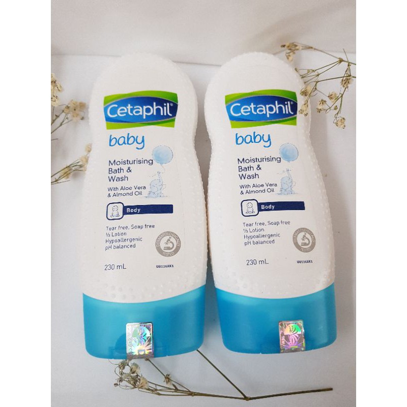 Sữa tắm gội toàn thân 2in1 Cetaphil Baby Gentle Wash &amp; Shampoo dịu nhẹ cho bé 320ml