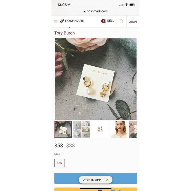 ‼️Rẻ nhất Shopee‼️Bông tai Tory Burch