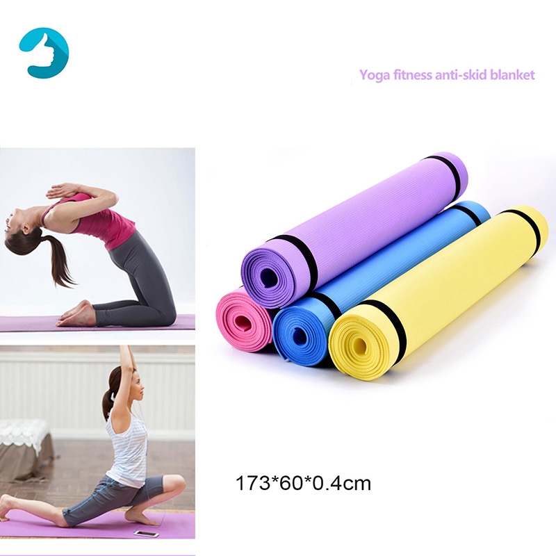 Thảm Tập Yoga Chống Trượt 173x60 X 0.4cm