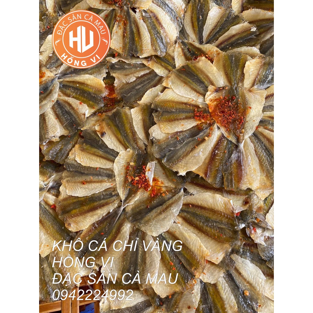 KHÔ CÁ CHỈ VÀNG GHÉP BÔNG