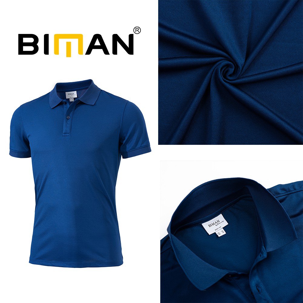 Áo Polo nam cổ bẻ Biman by Biluxury vải thun cao cấp chuẩn form sang trọng lịch lãm 5APCB006TTS | BigBuy360 - bigbuy360.vn