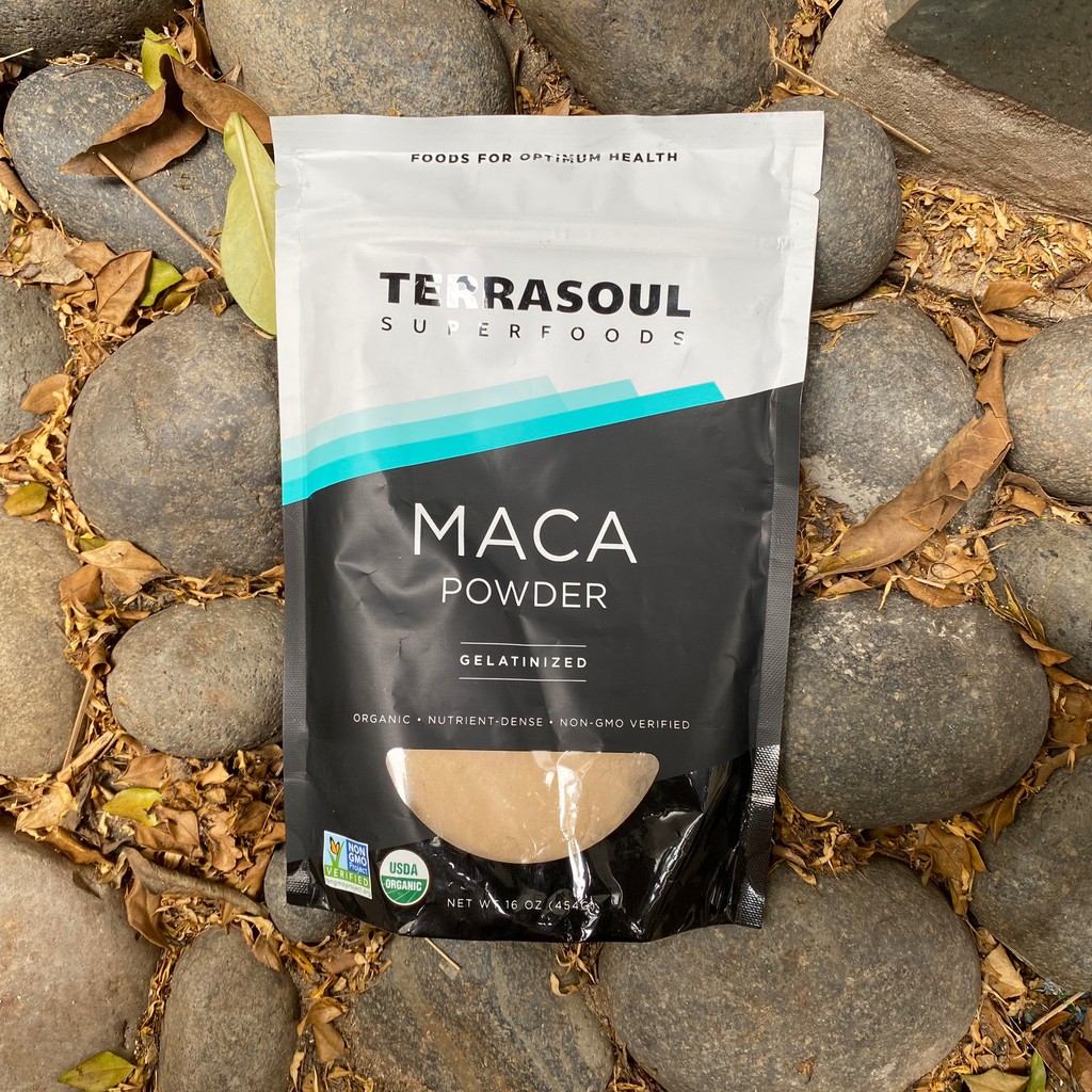 Bột nhân sâm Maca Peru hữu cơ Terrasoul - Dragon Superfoods - Aztec Organics - Diet Food