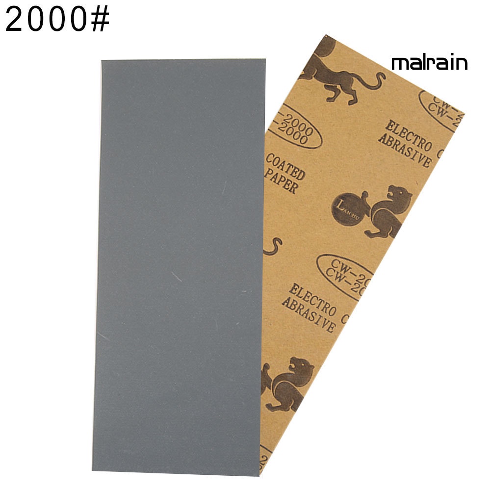 Giấy Nhám Ướt Chất Lượng 400/600/800/1000/1200/1500/2000/2500# Grit Đánh Bóng