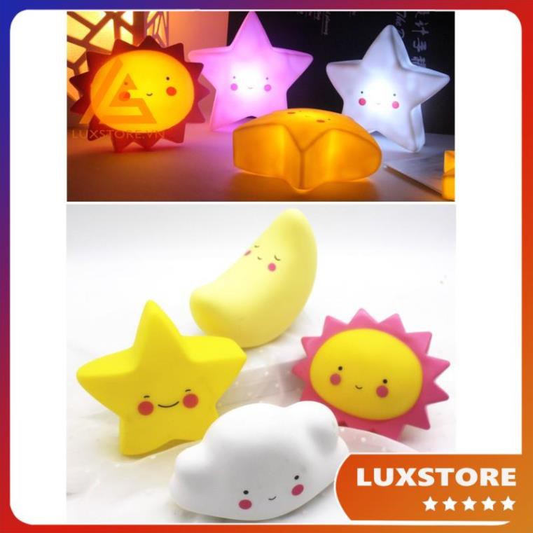 ĐÈN NGỦ XINH XẮN THIẾT KẾ ĐÁNG YÊU HÌNH NHÂN VÂT HOẠT HÌNH  CHO MẸ VÀ BÉ