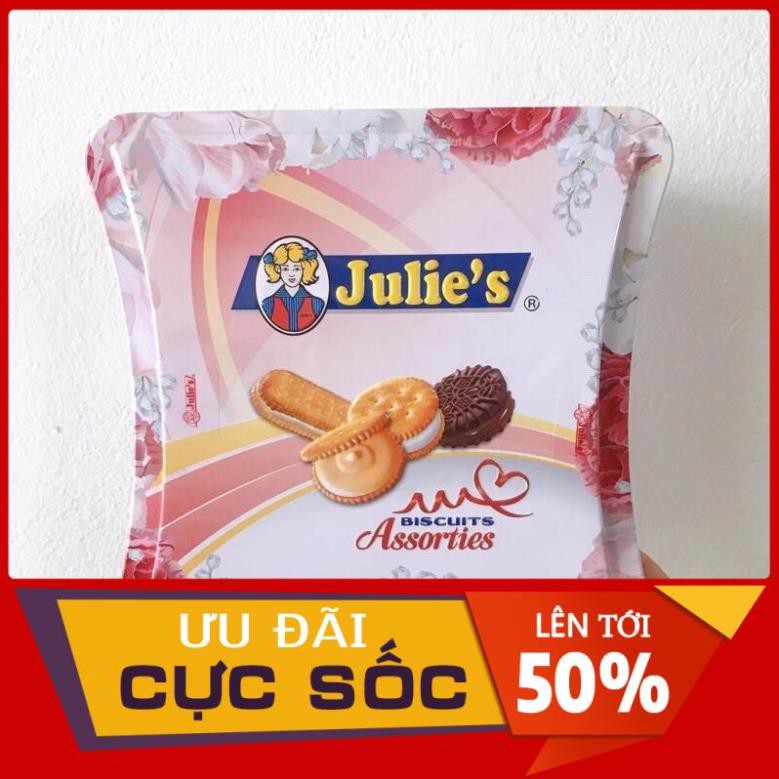 Giá sốc_ [ XSale sôc  ] Bánh Quy Bơ Tổng Hợp Julie's Malaysia 204g