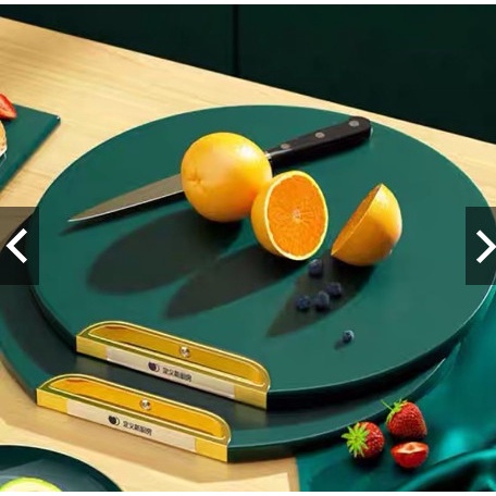 Thớt Nhựa PE Đa Năng Chống Nấm Mốc Kháng Khuẩn, Thớt Tròn Đường Kính 33cm-  Gia Dụng Gia Đình
