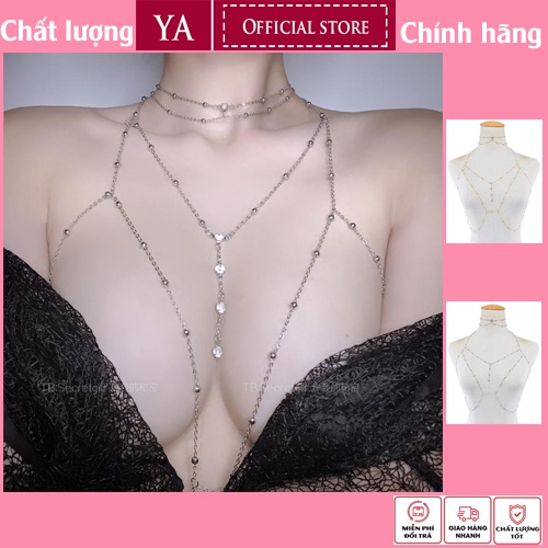 Dây Chuyền Vòng Cổ Ngực Cơ Thể Sexy Quyến Rũ Sang Trọng Trend hàng cc tại xưởng