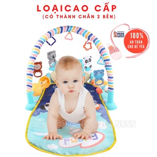 Thảm nhạc cho bé nằm chơi, kích thích thị giác, thính giác loại CAO CẤP (Mẫu mới 2021)