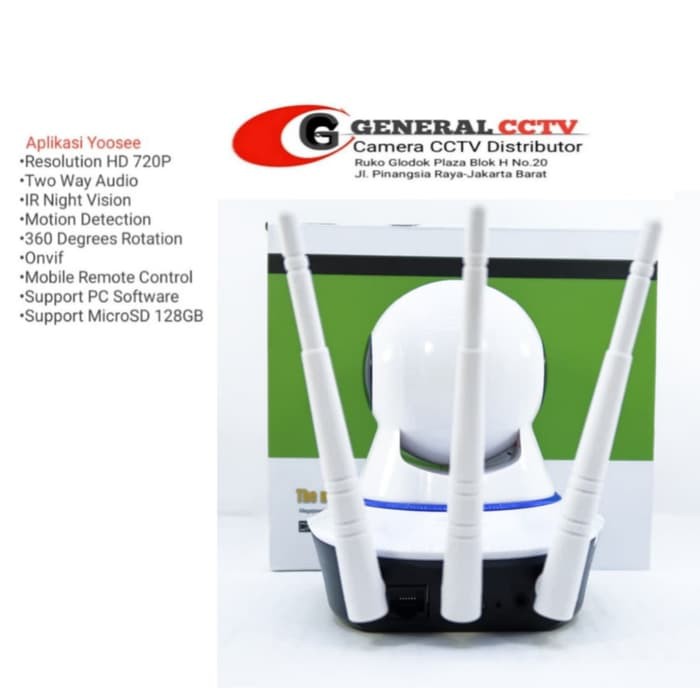 Camera Ip Camera Cctv Robot Yoosee Hd 1.3mp Onvif