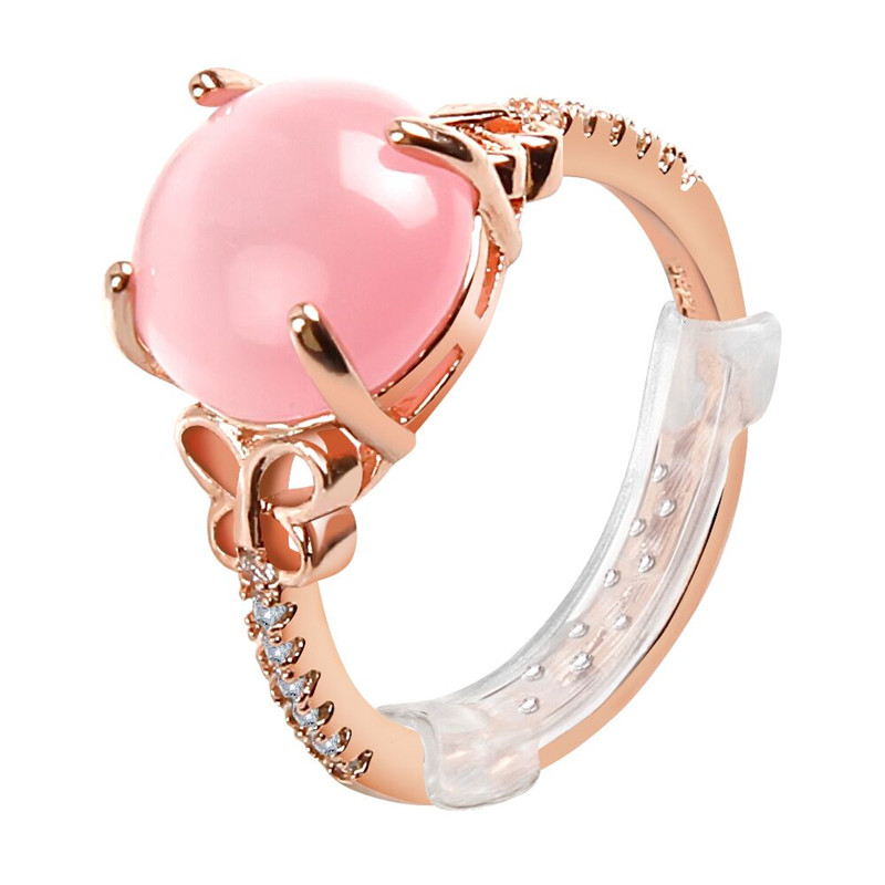(Hàng Mới Về) Set 12 Nhẫn Trong Suốt Điều Chỉnh Kích Thước Nhẫn Trong Suốt