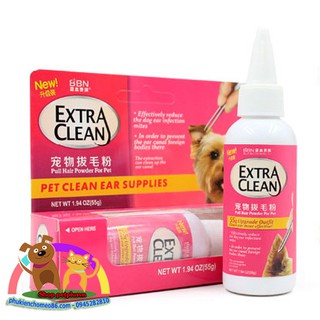 Bột nhổ lông tai cho chó poodle