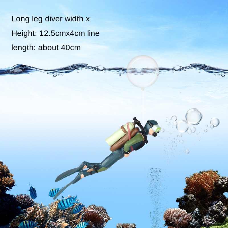 1 Phao Bơi mini Trang Trí Hồ Cá