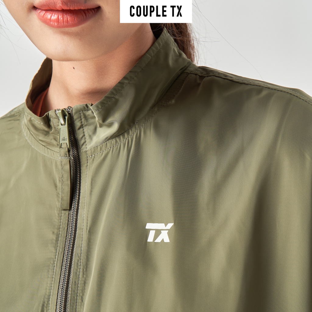 Áo Khoác Dù Nẹp Chữ Couple TX OWI 1012
