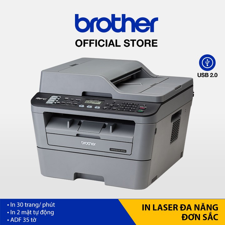 Máy in laser đa năng (có Fax) Brother MFC-L2701D