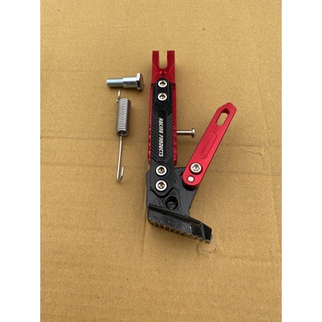 Chân chống nhôm CNC nguyên khối cao cấp. Tăng chỉnh đa chức năng