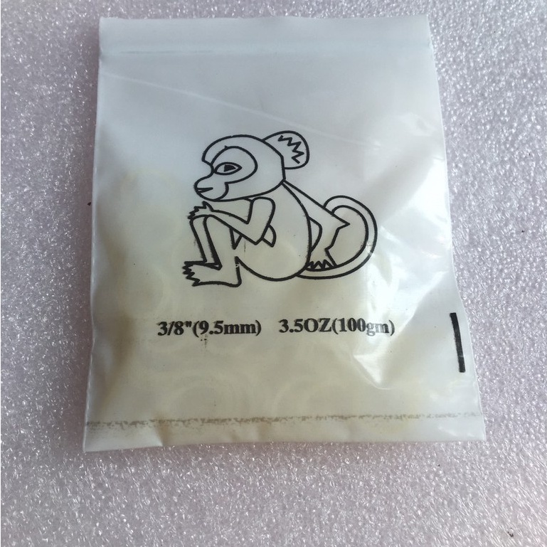 Thun niềng răng, thun liên hàm chỉnh nha tiện lợi cao cấp túi 100 vòng