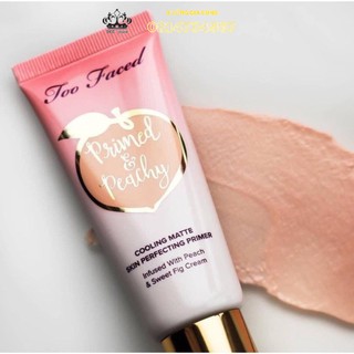 kem lót kiềm dầu Đào TOO FACED FRIMED & PEACHY CLOOLING MATTE PERFECTING PRIME