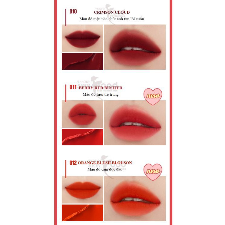 Son Bấm Cực Cool Lên Màu Chuẩn, Siêu Mịn Môi I'm Meme I'm Tic Toc Tint Lip Cashmere 2.5g