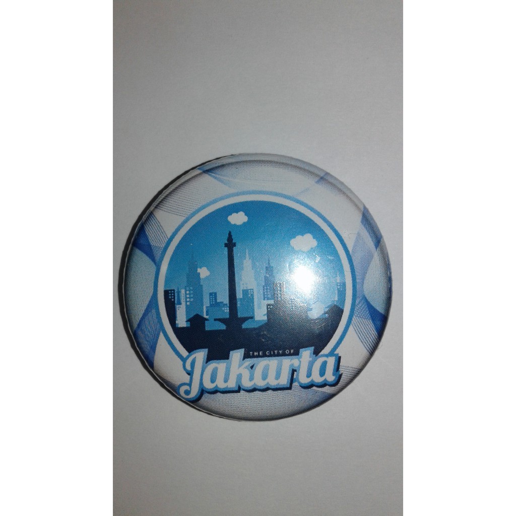 Cool Jakarta Souvenir Pin