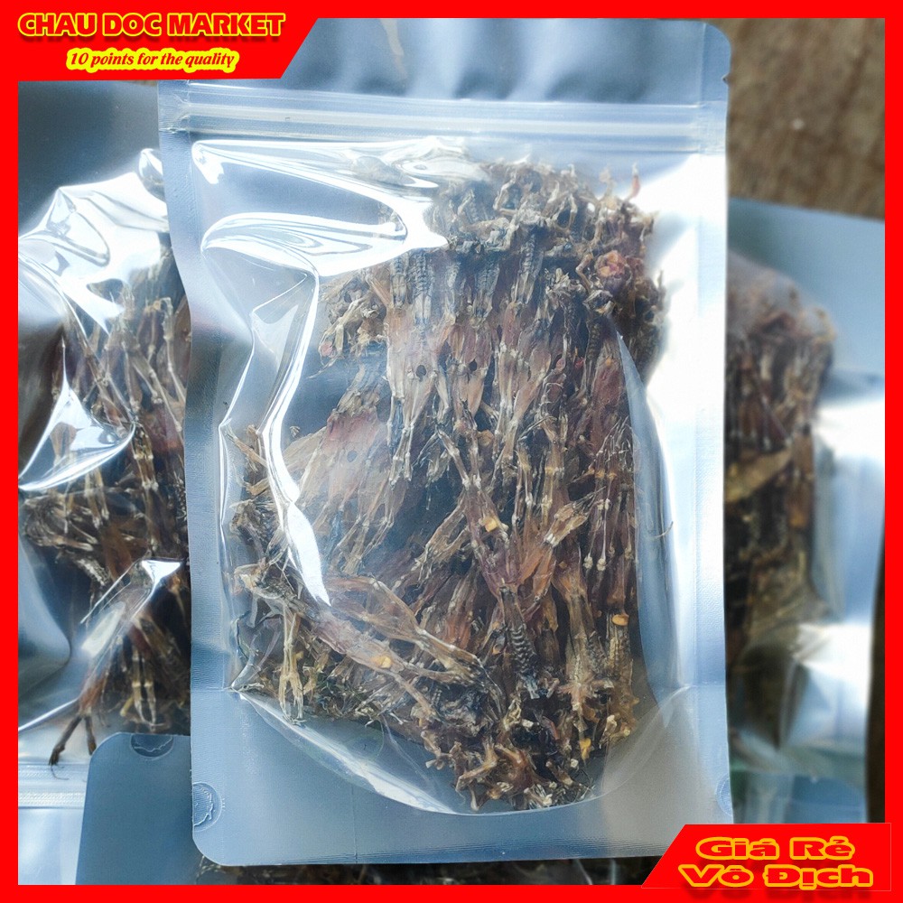 Khô Nhái Miền Tây Loại Con Nhỏ Ướp Gia Vị Vừa Ăn Vùng 7 Núi An Giang Gói 100gr