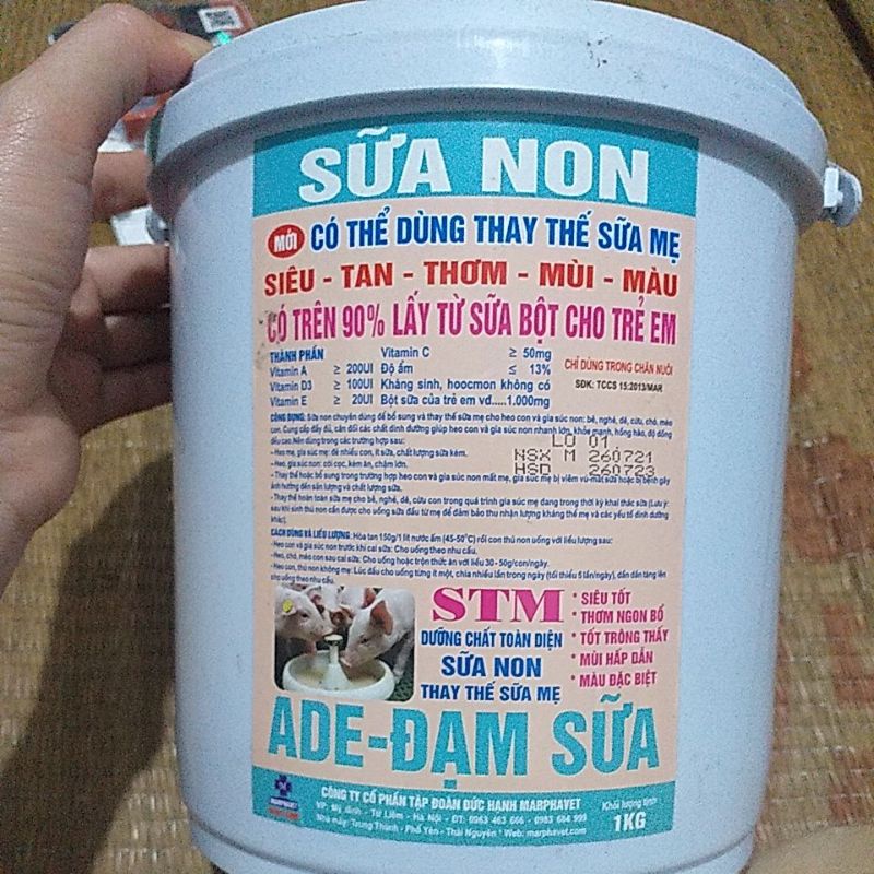 Sữa non thú y lợn chó mèo dê cừu bê nghé thú non ngon bổ dưỡng, mẹ ít sữa