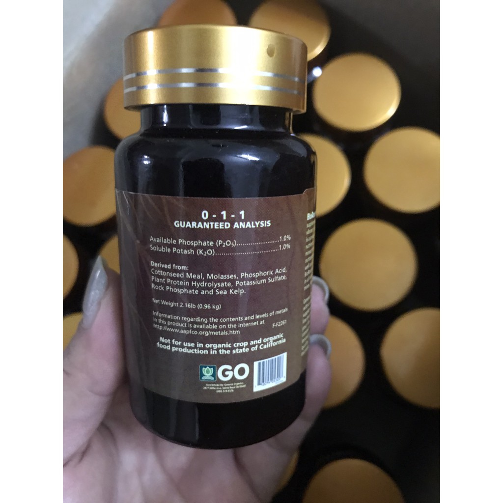 Chế phẩm hữu cơ kích rễ cực mạnh Bio Root 0-1-1 ( Chai chiết 100ml - Hàng Mỹ)