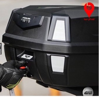 Thùng Sau Givi B42NB-ADV ANTARTICA ADVANCE - Thùng Givi Chính Hãng 42L Mẫu Nâng Cấp Gắn Sau Xe Máy - Bạn Phượt