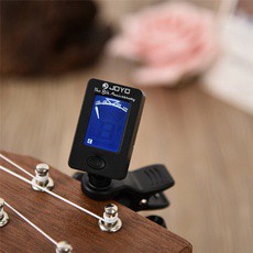 Thiết bị lên dây đàn JOYO JT-01 điện tử đa chức năng không cần pin chuyên dụng cho guitar