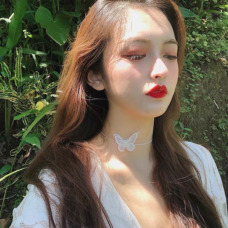 Vòng đeo cổ chocker BƯỚM BUTTERFLY cho nữ phong cách thời trang