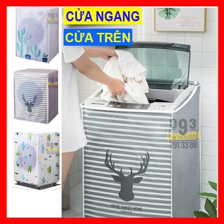 Tấm bọc chống bụi cho máy giặt lồng đứng lồng ngang
