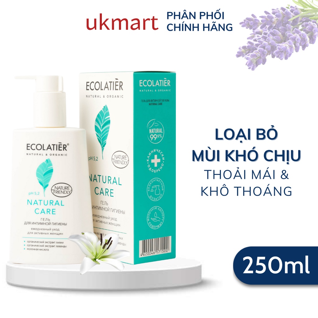 Dung Dịch Vệ Sinh Phụ Nữ ECOLATIER 250ml