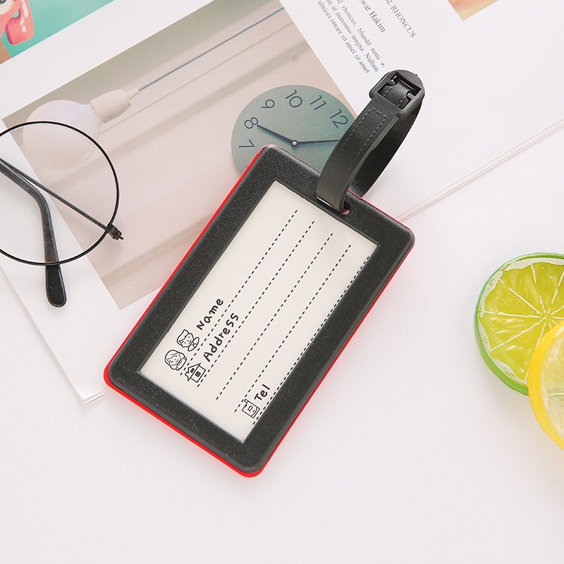 Bảng Tên Nametag Dành Cho Vali Thẻ Hành Lý Họa Tiết Chống Thất Lạc