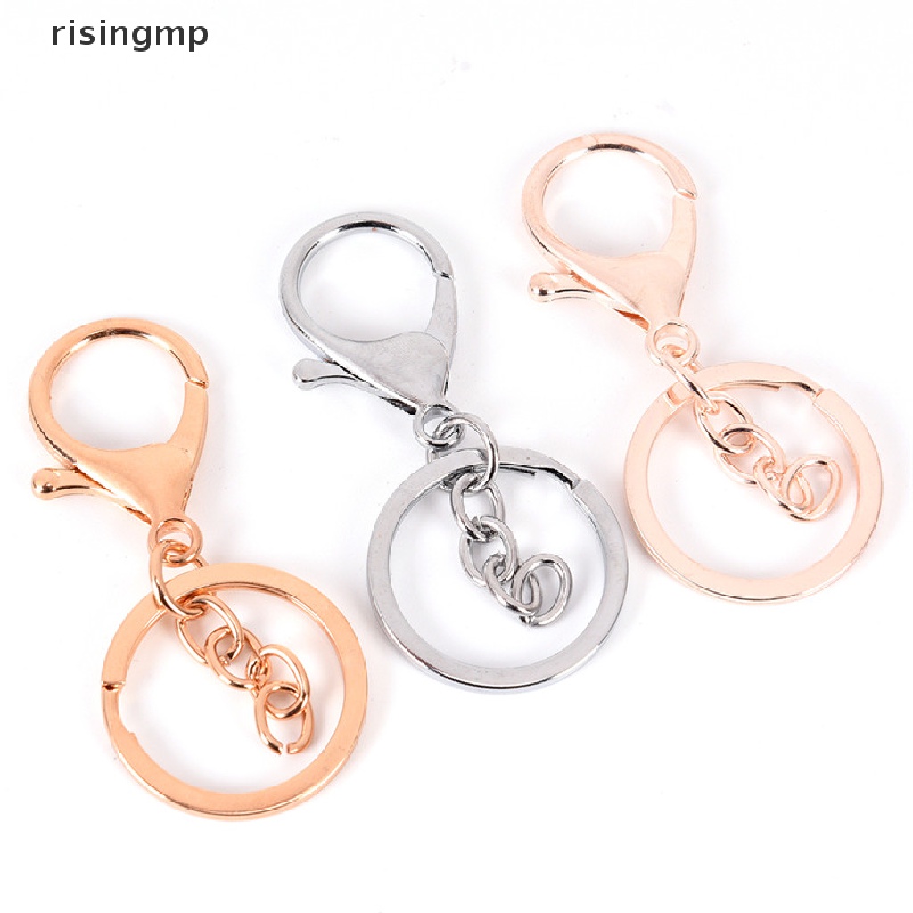 [risingmp] Set 10 Móc Khóa / Móc Khóa Làm Trang Sức DIY Hình Tôm Hùm ♨Trên đó
