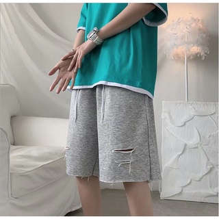 Quần short thun rách ( size M - 3XL tương ứng 30kg -100kg )