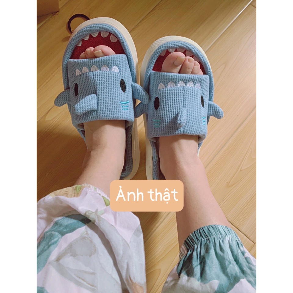 🍓[ORDER] Dép Cá Mập Size Người Lớn Siêu Dễ Thương Mẫu Mới 2021 Đáng Yêu