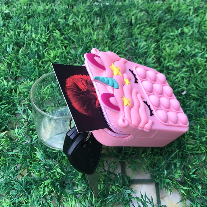 Poppy playtime Shoulder bag with stress-relieving bubble toy, many options, Huggy Wuggy