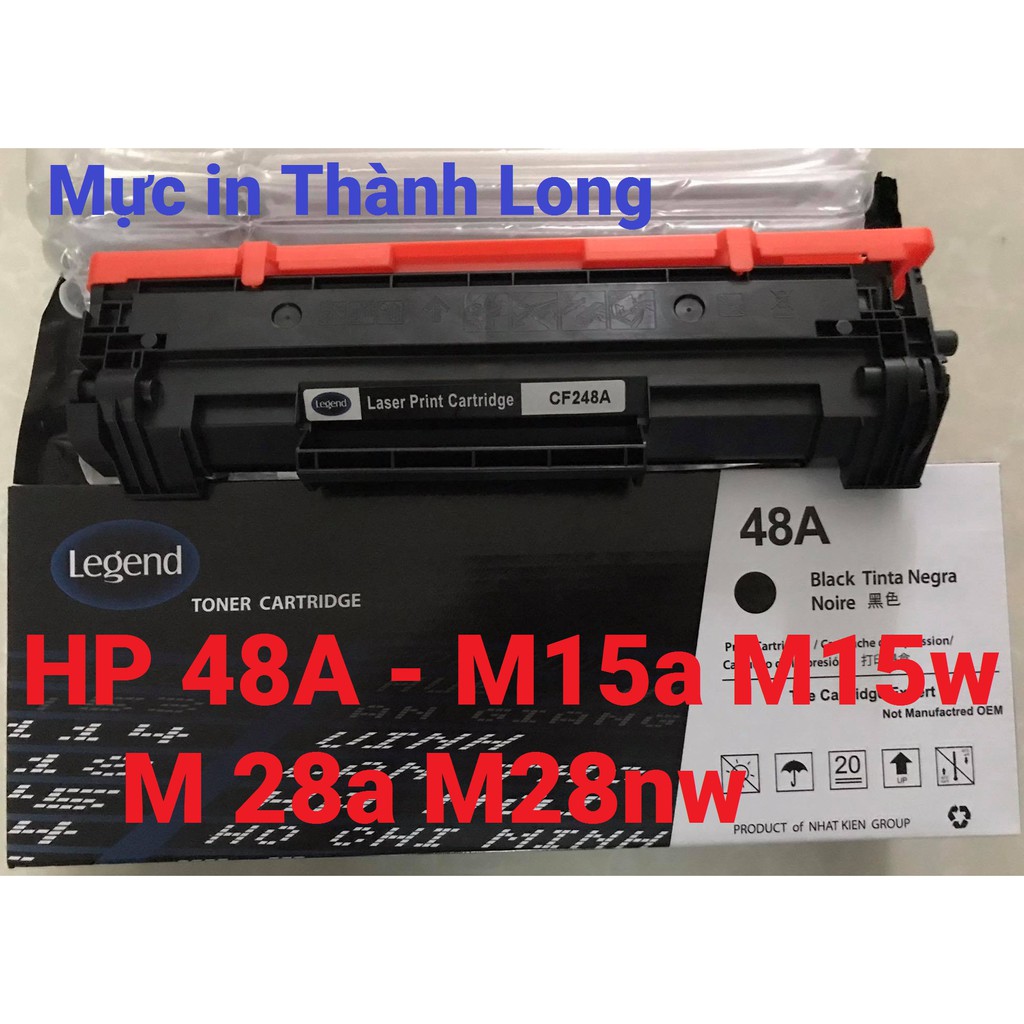 Hộp mực 48A CF248A Loại tốt Legend có chip Full box Hộp mực máy in HP Laserjet M15A-M28A-M15W MFP 28A-28W