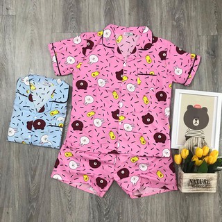Bộ ngủ Pijama ngắn (hình chụp thật)