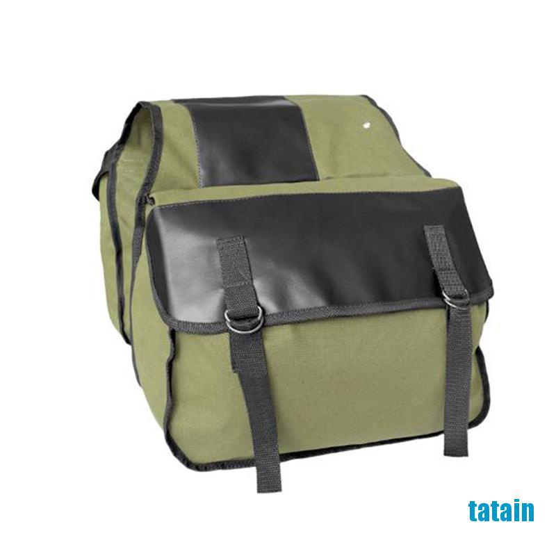Túi canvas đựng đồ gắn yên xe máy chống thấm nước tiện dụng